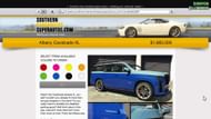 The Albany Cavalcade XL's page on Southern San Andreas Super Autos (Image via Rockstar Games)